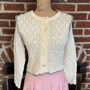 NWT VINTAGE urban outfitters outseam grandma cardigan